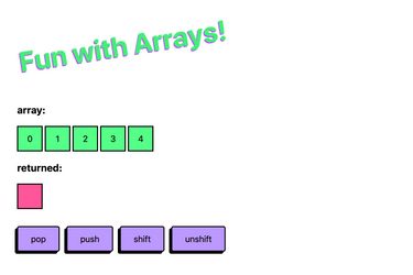 Fun with Arrays