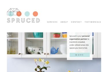 spruced-dc.com homepage